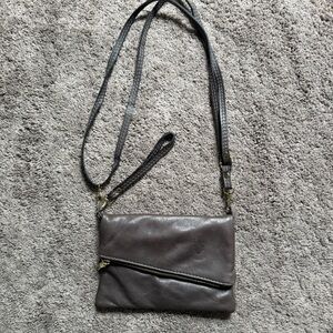 italian leather crossbody bag NWOT